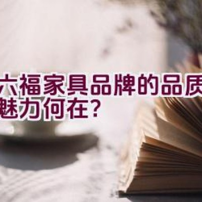 红六福家具品牌的品质与文化魅力何在？