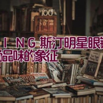 STING斯汀/明星眼镜，时尚品味的象征