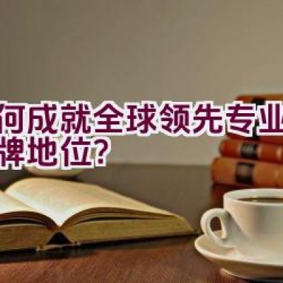 如何成就全球领先专业扑克品牌地位？