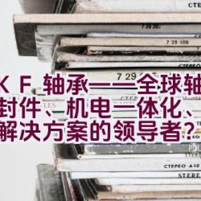 SKF轴承——全球轴承、密封件、机电一体化、润滑系统解决方案的领导者？