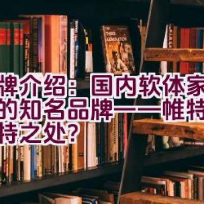 品牌介绍：国内软体家具领域的知名品牌——帷特思有何独特之处？