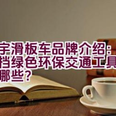 立宇滑板车品牌介绍：一款高档绿色环保交通工具的亮点有哪些？