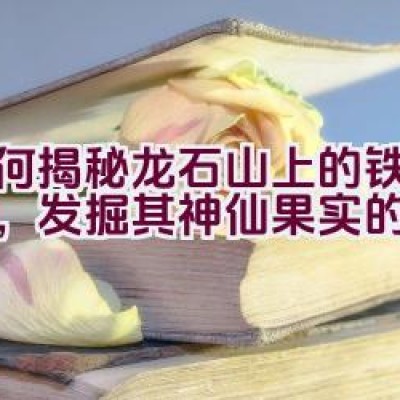 如何揭秘龙石山上的铁皮石斛，发掘其神仙果实的秘密？