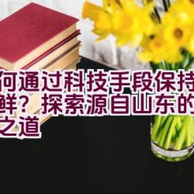 “如何通过科技手段保持食品新鲜？探索源自山东的品牌传承之道”