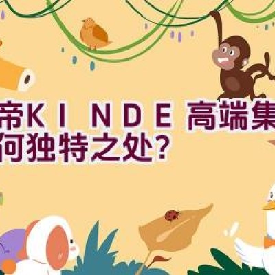 金帝(KINDE)高端集成灶有何独特之处？