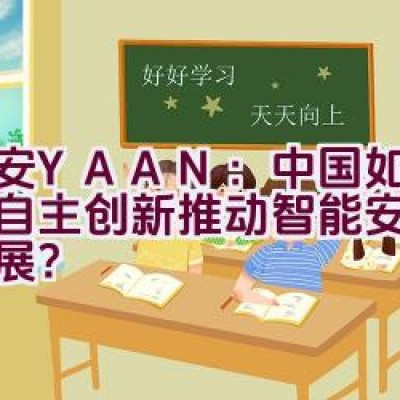 亚安YAAN：中国如何通过自主创新推动智能安防产业发展？