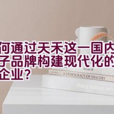 如何通过天禾这一国内知名种子品牌构建现代化的农业服务企业？