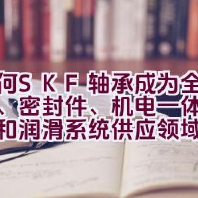 “为何SKF轴承成为全球轴承、密封件、机电一体化、服务和润滑系统供应领域的佼佼者？”