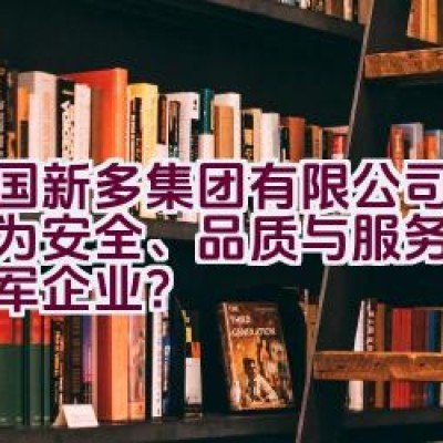 中国新多集团有限公司：是否为安全、品质与服务的门业领军企业？