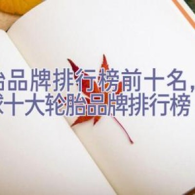 轮胎品牌排行榜前十名，2023年全球十大轮胎品牌排行榜