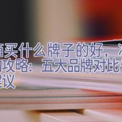 冰箱买什么牌子的好，冰箱选购攻略：五大品牌对比与专业建议