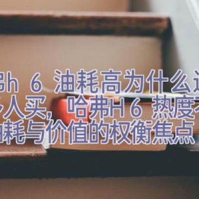 哈弗h6油耗高为什么还那么多人买，哈弗H6热度不减：油耗与价值的权衡焦点