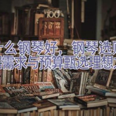 买什么钢琴好，钢琴选购：依据需求与预算甄选理想之音