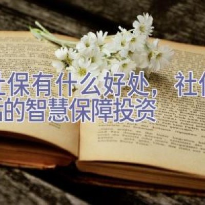 买社保有什么好处，社保：生活的智慧保障投资