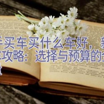 新手买车买什么车好，新手购车攻略：选择与预算的全面考量