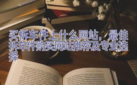 买拆车件上什么网站，最佳拆车件购买网站推荐及专业选择